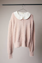 Load image into Gallery viewer, Fuzzy Cardigan Dusty Pink