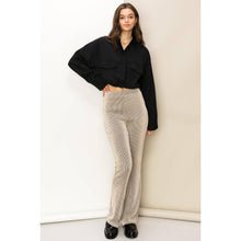 Load image into Gallery viewer, Cinched Waist Cropped Blouse