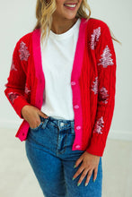 Load image into Gallery viewer, Tis the Sequins Cardigan