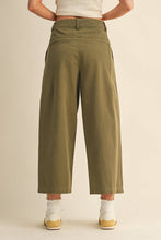 Load image into Gallery viewer, Wide Leg Woven Pants -Olive