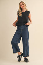 Load image into Gallery viewer, Noir Button-up Sweater Vest