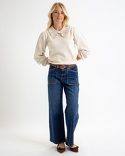 Load image into Gallery viewer, Ainsley Ruffle Collar Sweater