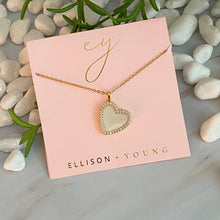 Load image into Gallery viewer, Shell Heart Locket
