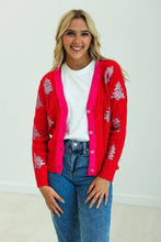 Load image into Gallery viewer, Tis the Sequins Cardigan