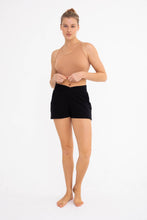 Load image into Gallery viewer, Ribbed Crossover Waist Lounge Shorts