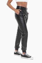 Load image into Gallery viewer, Luxe Leather Joggers