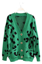Load image into Gallery viewer, Leopard Print Cardigan