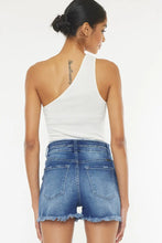 Load image into Gallery viewer, Double Waist High Rise Denim Shorts