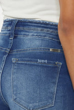 Load image into Gallery viewer, Double Waist High Rise Denim Shorts