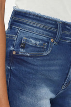 Load image into Gallery viewer, Double Waist High Rise Denim Shorts