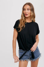 Load image into Gallery viewer, Tie Front Casual Top