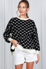 Load image into Gallery viewer, Trendy Bow Knit Sweater