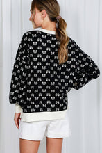 Load image into Gallery viewer, Trendy Bow Knit Sweater