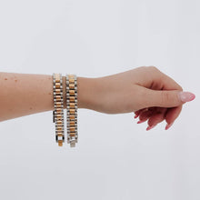 Load image into Gallery viewer, Two Tone Watch Band Bracelet -Unisex