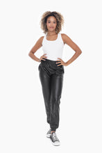 Load image into Gallery viewer, Luxe Leather Joggers