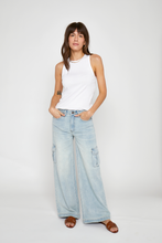 Load image into Gallery viewer, Madison Hotel California Cargo Jeans