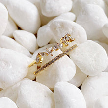 Load image into Gallery viewer, Double Jeweled Ring