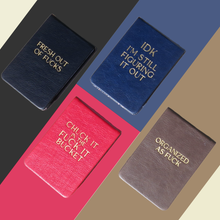 Load image into Gallery viewer, IDK Leatherette Pocket Journal