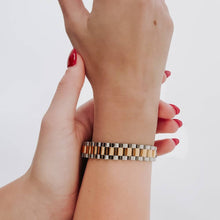 Load image into Gallery viewer, Two Tone Watch Band Bracelet -Unisex