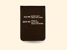 Load image into Gallery viewer, New Me Leatherette Pocket Journal