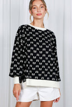 Load image into Gallery viewer, Trendy Bow Knit Sweater