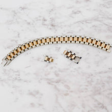 Load image into Gallery viewer, Two Tone Watch Band Bracelet -Unisex