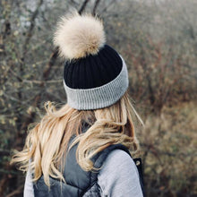 Load image into Gallery viewer, Faux Angora Pom Beanies