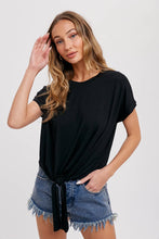 Load image into Gallery viewer, Tie Front Casual Top