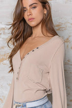 Load image into Gallery viewer, Refined Essential Henley