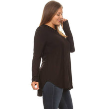 Load image into Gallery viewer, Scoop Neck Legging Tee