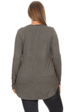 Load image into Gallery viewer, Scoop Neck Legging Tee