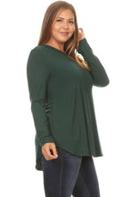 Load image into Gallery viewer, Scoop Neck Legging Tee