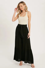 Load image into Gallery viewer, Call You Up Tiered Flowy Wide Leg Pants