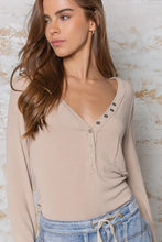 Load image into Gallery viewer, Refined Essential Henley