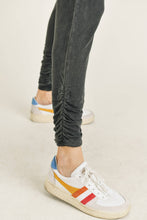 Load image into Gallery viewer, Mineral Wash Joggers with Shirred Ankles
