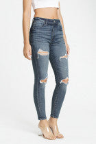 Load image into Gallery viewer, Bella High Rise Ankle Skinny