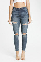 Load image into Gallery viewer, Bella High Rise Ankle Skinny