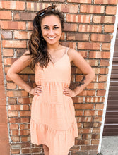 Load image into Gallery viewer, Slice of Summer Sundress -Peach
