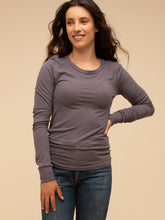 Load image into Gallery viewer, Ribbed Luxe Long Sleeve Basic