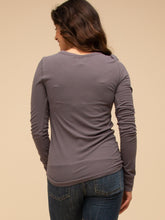 Load image into Gallery viewer, Ribbed Luxe Long Sleeve Basic