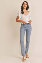 Load image into Gallery viewer, Surplice Flowy Sleeve Blouse -White