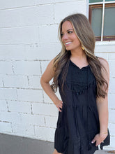 Load image into Gallery viewer, On Island Time Crochet Lace Sleeveless Mini Dress