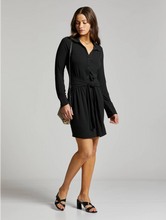 Load image into Gallery viewer, The Rachel -Iconic Button Down Tie Dress