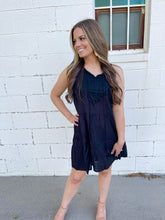 Load image into Gallery viewer, On Island Time Crochet Lace Sleeveless Mini Dress