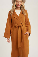 Load image into Gallery viewer, Sweater Trench Coat