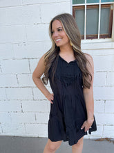 Load image into Gallery viewer, On Island Time Crochet Lace Sleeveless Mini Dress