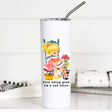 Load image into Gallery viewer, Bad B!tch Tall Travel Mug
