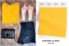 Load image into Gallery viewer, Slouchy Tee -Sunflower
