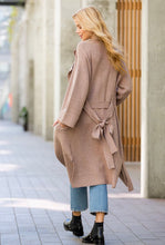 Load image into Gallery viewer, Sweater Trench Coat