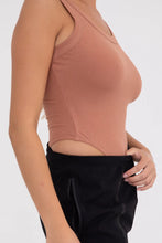 Load image into Gallery viewer, Neutral Ribbed Tank Bodysuit